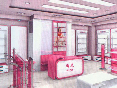 内衣展柜